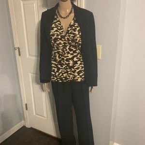 Kasper 3 piece pantsuit.